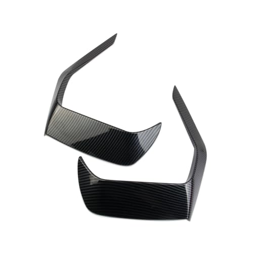 Fewshaw Carbon Fiber Front Bumper Grille Cover Trim Accessories For 2024 2025 Ford Mustang GT/GT Premium (type 2) - Image 3