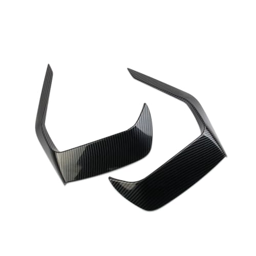 Fewshaw Carbon Fiber Front Bumper Grille Cover Trim Accessories For 2024 2025 Ford Mustang GT/GT Premium (type 2) - Image 2