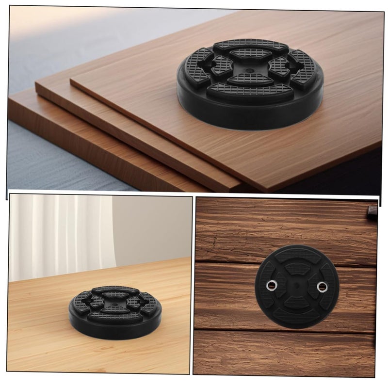 Universal Fit Rubber Jack Pad For Automotive Lifts 2pcs Heavy Duty Car Lift Mats Protective Design Safe Vehicle Lifting And Repair In Garage Or Workshop - Image 4
