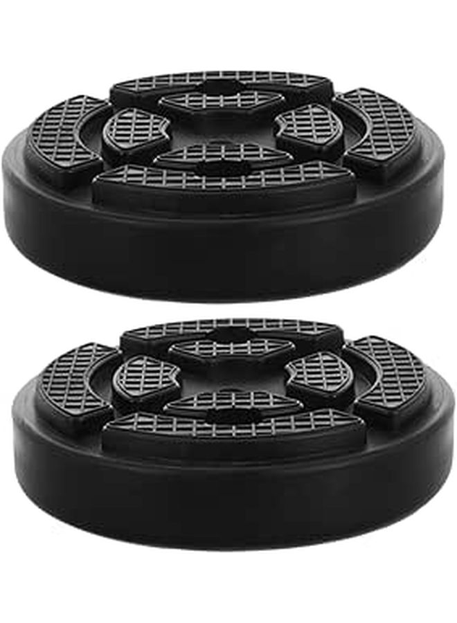 Universal Fit Rubber Jack Pad For Automotive Lifts 2pcs Heavy Duty Car Lift Mats Protective Design Safe Vehicle Lifting And Repair In Garage Or Workshop - Image 1