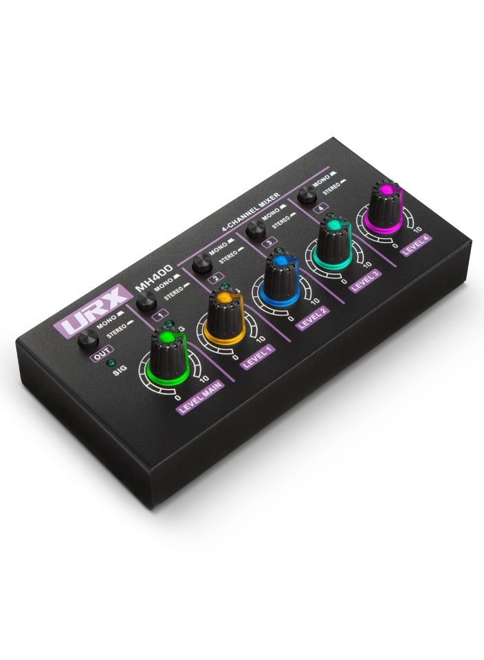 no 4-channel audio mixer MH400 black - Image 4
