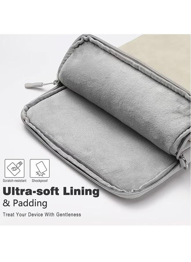 Generic Multifunctional storage bag,9-11 Inch Tablet Sleeve Bag Carrying Case for iPad Pro 11 2021-2018, Air 5/4 10.9, 10.2, Galaxy Tab A8 10.5, Tab S8 11", Surface Go 2, 1, Protective with Pocket, Dark Gray  - Image 2