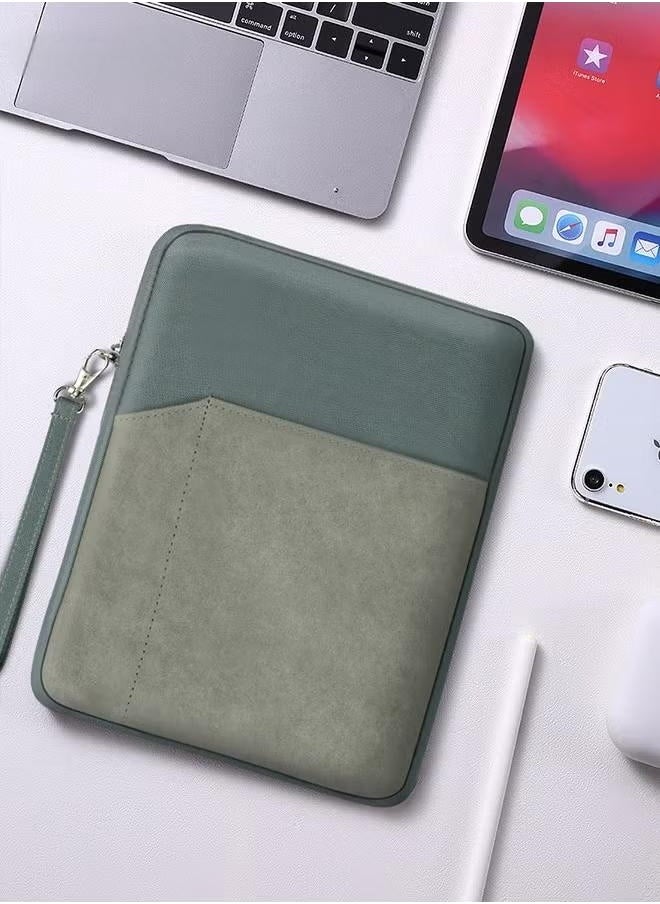 Generic Multifunctional storage bag,9-11 Inch Tablet Sleeve Bag Carrying Case for iPad Pro 11 2021-2018, Air 5/4 10.9, 10.2, Galaxy Tab A8 10.5, Tab S8 11", Surface Go 2, 1, Protective with Pocket, Dark Gray  - Image 4