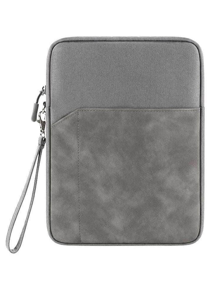 Generic Multifunctional storage bag,9-11 Inch Tablet Sleeve Bag Carrying Case for iPad Pro 11 2021-2018, Air 5/4 10.9, 10.2, Galaxy Tab A8 10.5, Tab S8 11", Surface Go 2, 1, Protective with Pocket, Dark Gray  - Image 5