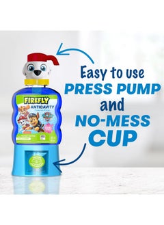 Firefly Kids Anti-Cavity Fluoride Rinse, Paw Patrol, Alcohol Free Formula, Ada Accepted, Helps Prevent Cavities, Bubble Gum Flavor, 16 Ounce  - Image 3