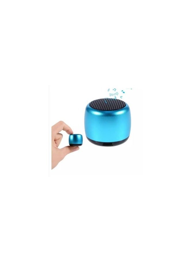 M1 Mini Portable Bluetooth Speaker Blue - Image 1