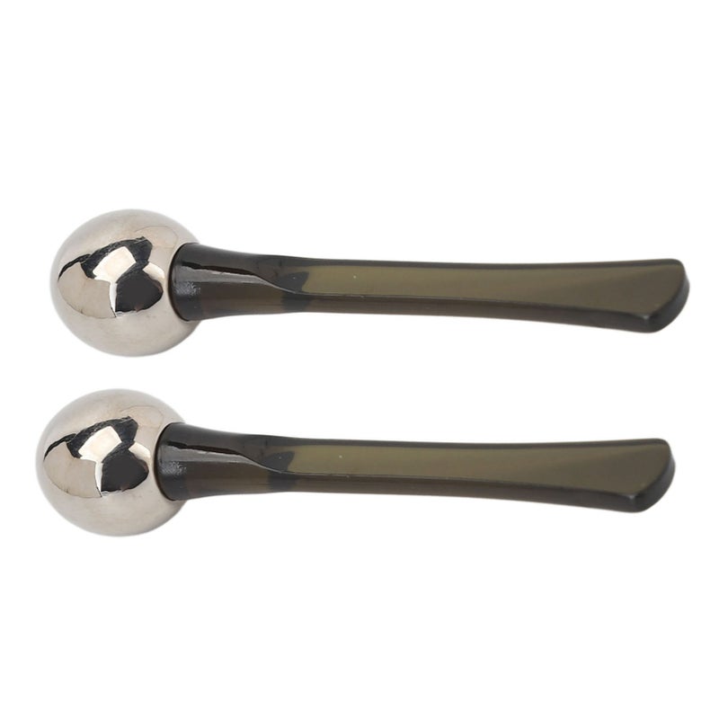 2pcs Eye Cream Applicator Zinc Alloy Roller Ball Massager Cream Scoop Eye Care Applicator Wand Stick - Image 1
