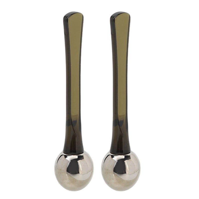 2pcs Eye Cream Applicator Zinc Alloy Roller Ball Massager Cream Scoop Eye Care Applicator Wand Stick - Image 3