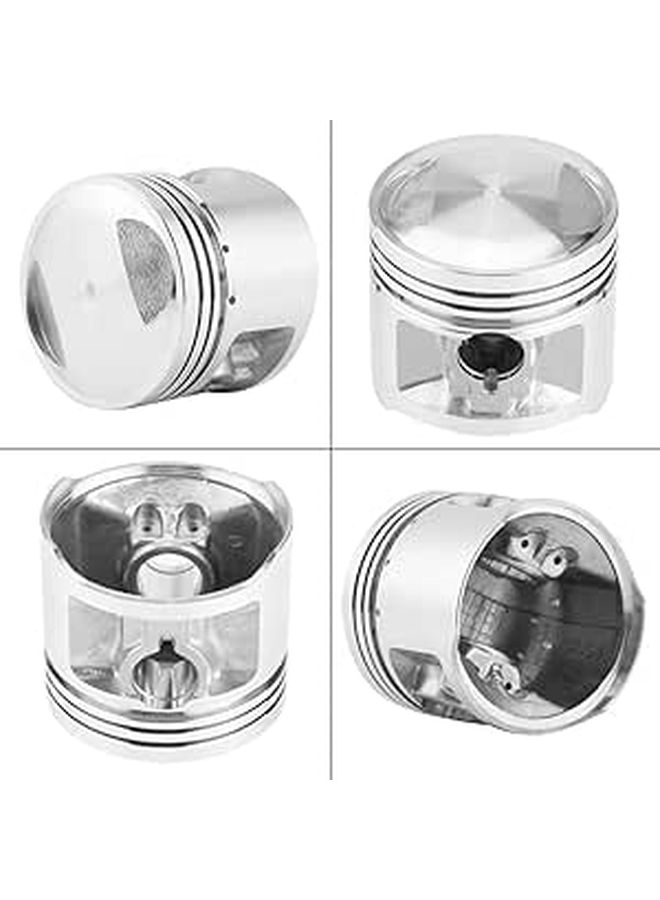 Motorcycle Piston Assembly Kit Metal Easy Installation for CG 125 ATV Go Kart - Image 1