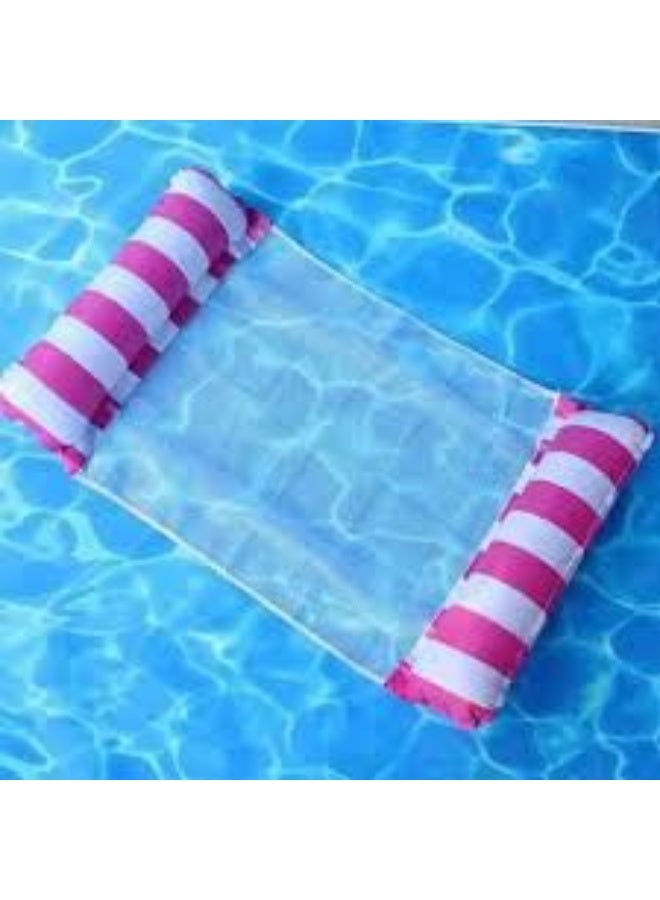 Generic Swim Rings, Inflatable Hammock Bed | Comfortable Floating Water Mattress | Portable, Leak-Proof, Lightweight Design for Pool, Beach, Summer Relaxation & Vacation Fun - Image 4