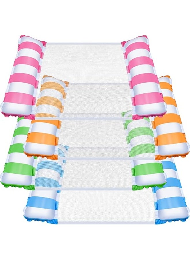Generic Swim Rings, Inflatable Hammock Bed | Comfortable Floating Water Mattress | Portable, Leak-Proof, Lightweight Design for Pool, Beach, Summer Relaxation & Vacation Fun - Image 3