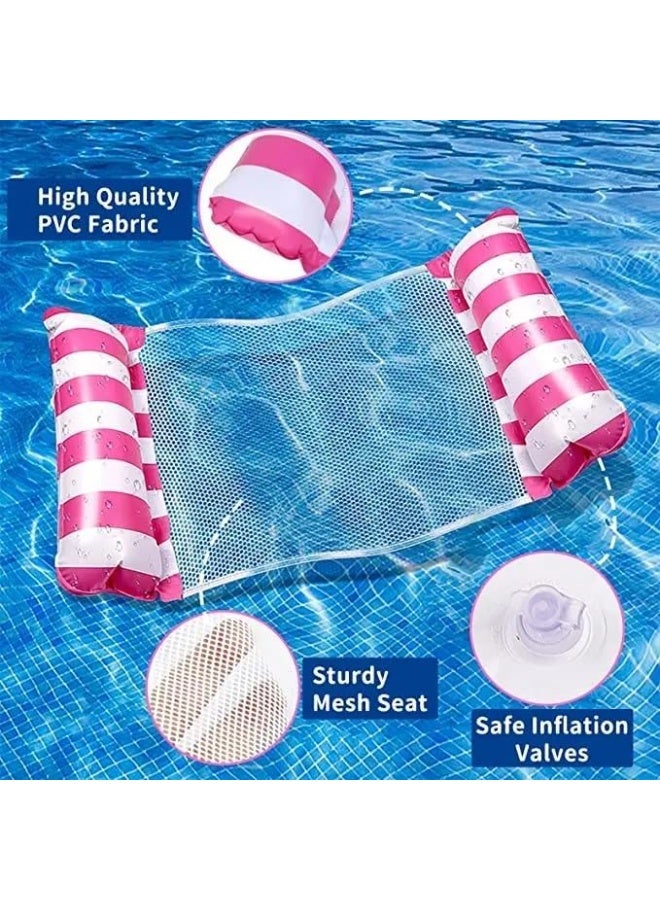 Generic Swim Rings, Inflatable Hammock Bed | Comfortable Floating Water Mattress | Portable, Leak-Proof, Lightweight Design for Pool, Beach, Summer Relaxation & Vacation Fun - Image 2