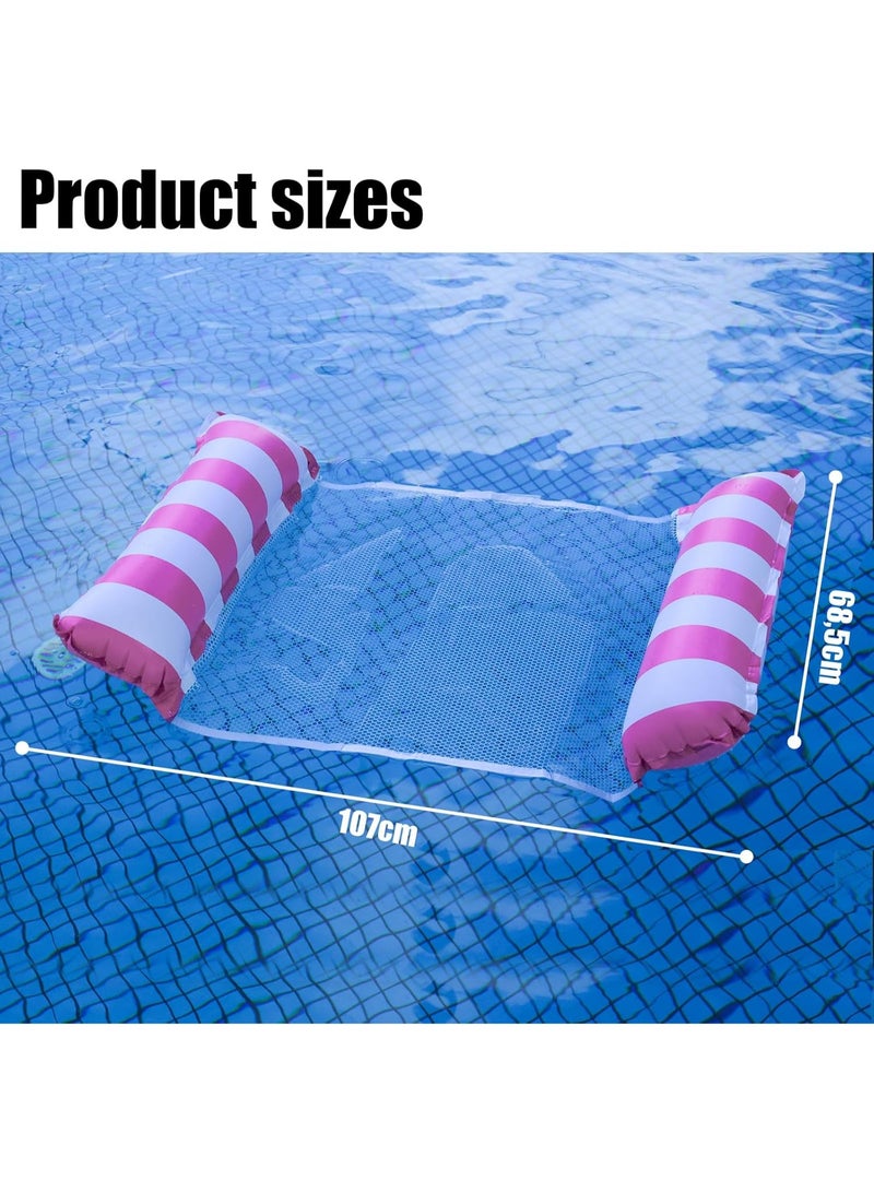 Generic Swim Rings, Inflatable Hammock Bed | Comfortable Floating Water Mattress | Portable, Leak-Proof, Lightweight Design for Pool, Beach, Summer Relaxation & Vacation Fun - Image 1
