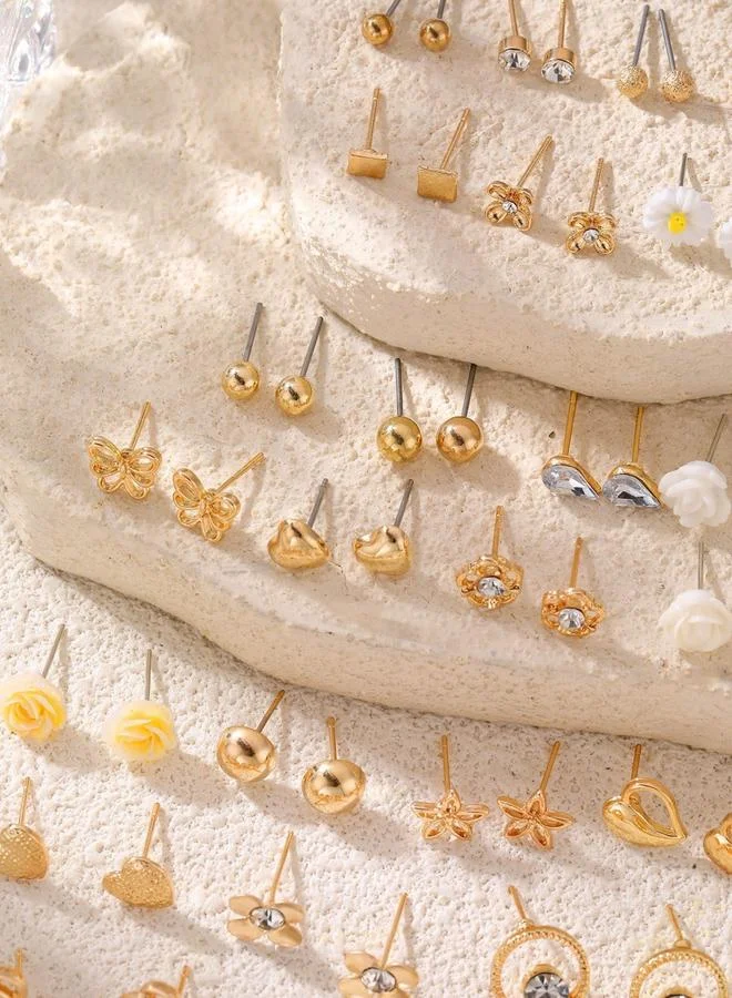 Take Two Set of 30 - Assorted Stud Earrings