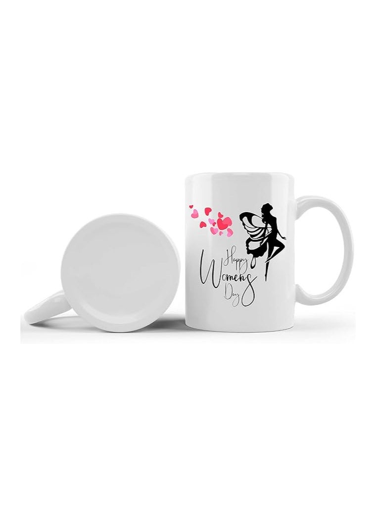 PRINTSHOP4ME - International Womens Day Ceramic Coffee Mug for Sister - Image 1