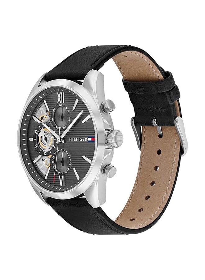 TOMMY HILFIGER Round Analog Men'S Dark Grey Case Watch - 1710644 - Image 2