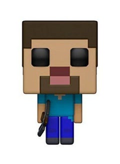 نيبمينينت دمير برأس كبير هزاز على شكل شخصية ستيف المستوحاة من سلسلة ألعاب الفيديو "Minecraft"، طراز 316  - Image 2