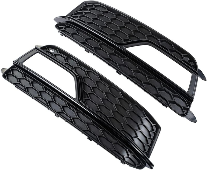 DEMULAX Car Front Bumper Fog Light Grille Cover - Image 3