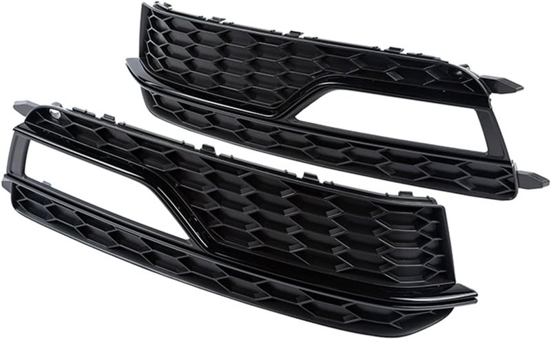 DEMULAX Car Front Bumper Fog Light Grille Cover - Image 4