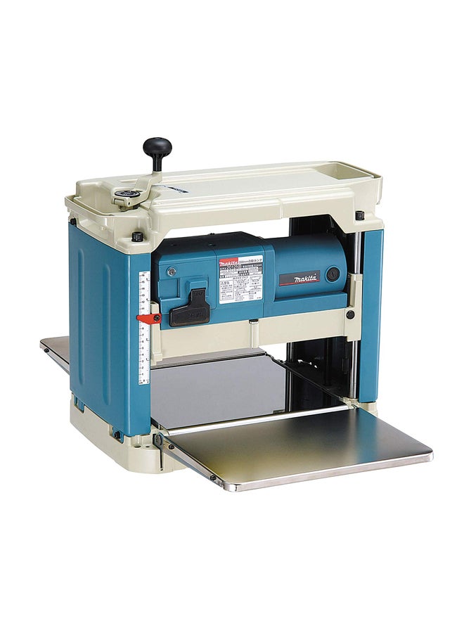 Makita Wood Surface Planer Machine, Planning Width 12 inch, 1650 W, 28.1kg Blue/Silver - Image 1