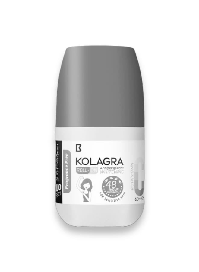 Kolagra whitening Roll on 2*1- Fragrance Free - Image 2