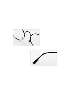 ORiTi ORiTi Retro Clear Lens Nerd Frames Glasses Vintage Round Full Metal Prince النظارات الشمسية  - Image 5