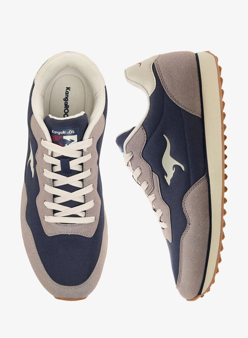 kangaROOS Men Panelled Lace-Up Sneakers - Image 1
