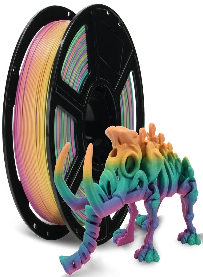 FLASHFORGE HSPLA Filament 1.75mm Rainbow Candy, 500mm/s High Speed Printing, 3D Printer Filament 1kg Spool, Dimensional Accuracy +/- 0.02mm, Enjoy Exceptional Print Quality - Image 1