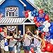 DBKL Red White Blue Balloon Garland Arch Kit for 4th of July Independence Day Veterans Memorial Day Baby Shower Birthday Party Baseball Patriotic Theme Party Red White and Blue Decorations - Image 2
