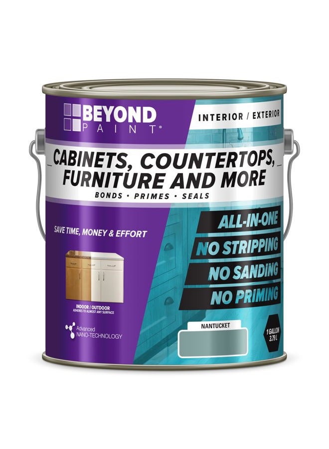 Beyond Paint Furniture, Cabinets and More All-in-One Refinishing Paint Gallon, Nantucket - Image 1