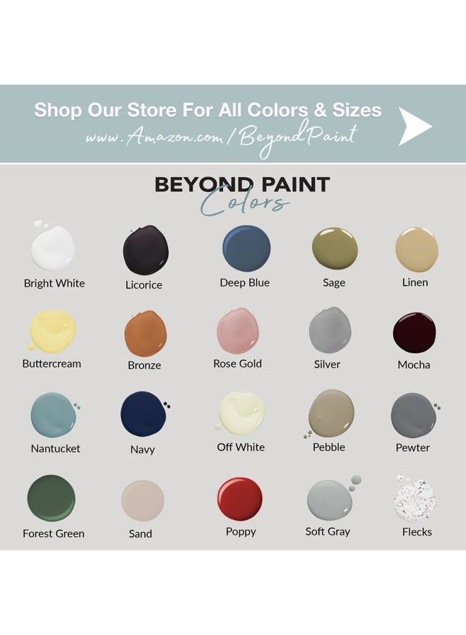 Beyond Paint Furniture, Cabinets and More All-in-One Refinishing Paint Gallon, Nantucket - Image 5
