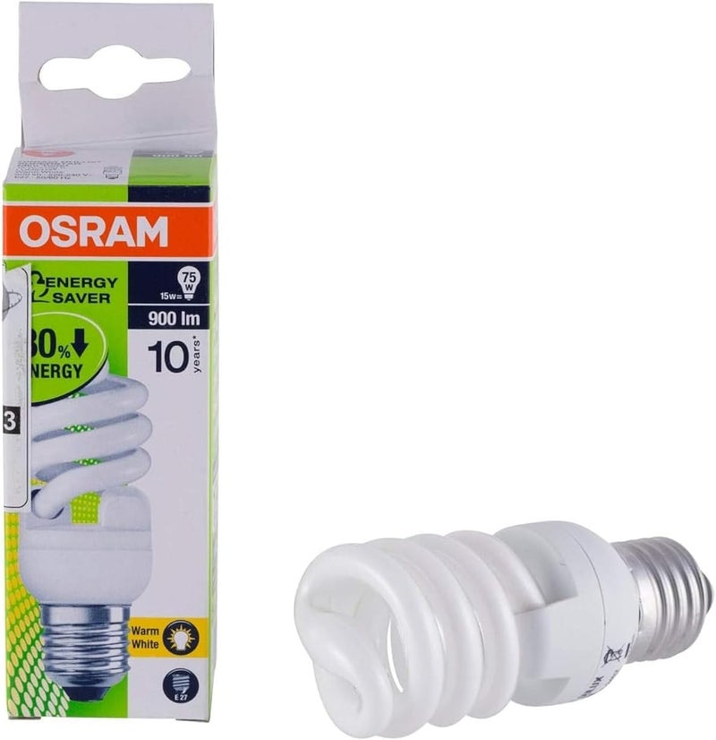 OSRAM DULUX TWIST Energy-Saving Lamp 15W E27 - Image 1