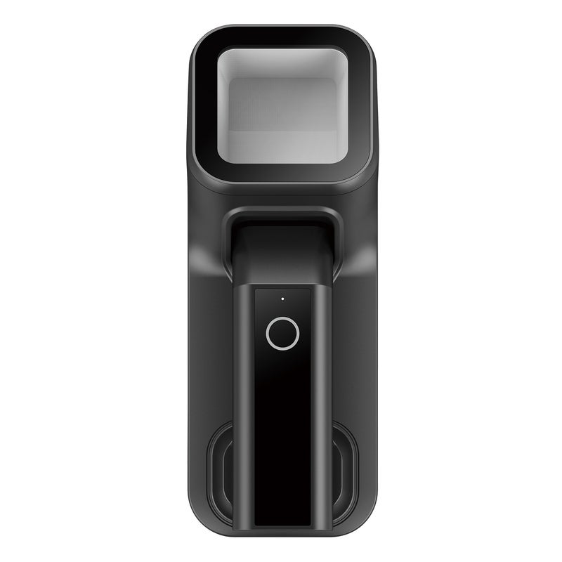 3-in-1 Barcode Scanner Handheld 1D/2D/QR Bar Code Reader Support BT& 2.4G Wireless& USB Wired Connection with Charging& Scanning Base Compatible with Windows Android Mac iOS for Supermarket Logistics Warehouse Mobile Payment - Image 3