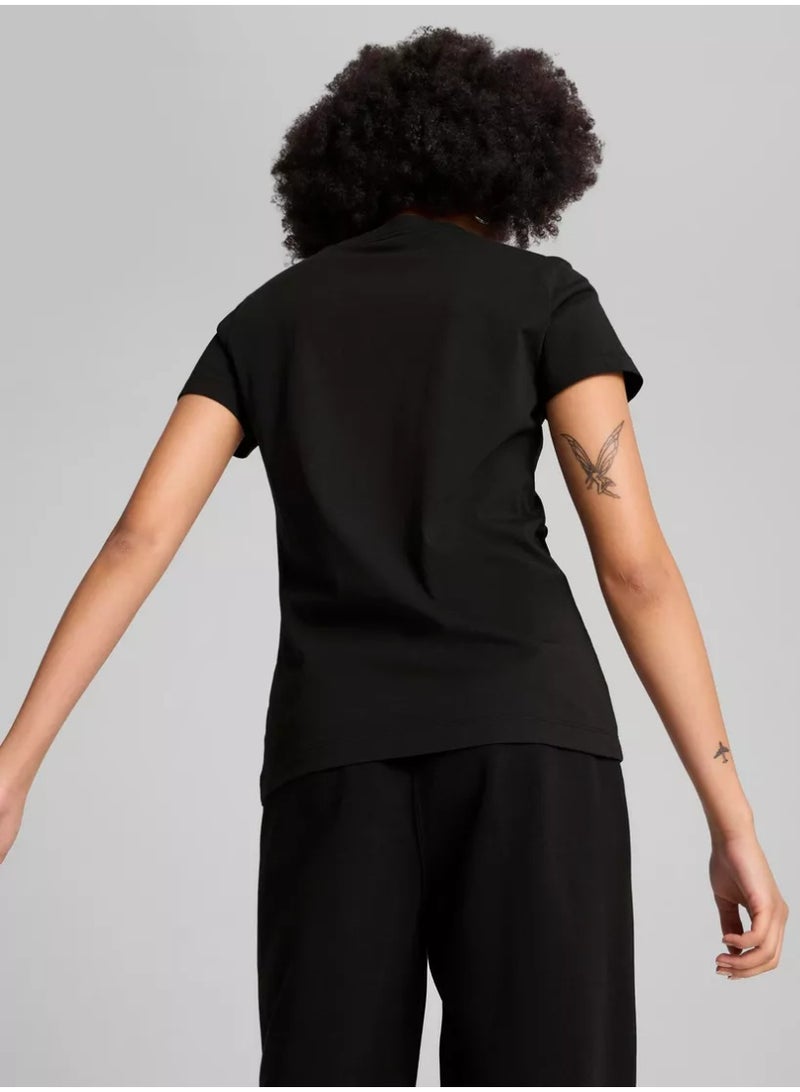 PUMA Squad Graphic Tee  Black  - Image 3