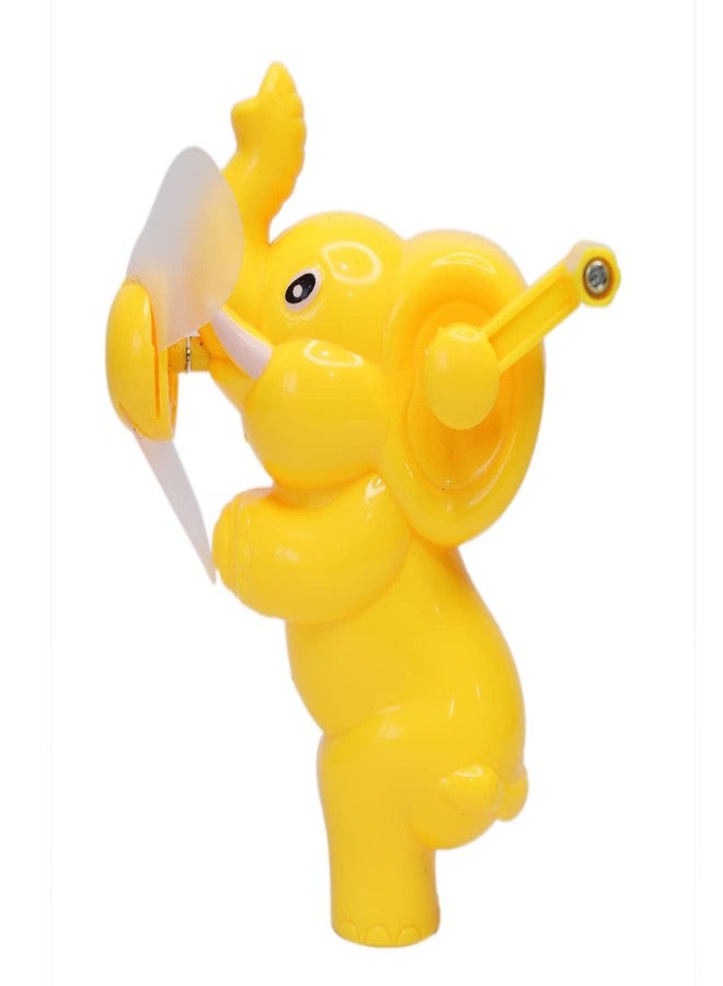 EKAN Kids Mini Hand Pressure Manual Fan Toy for Childrens Boys and Girls Portable Set of 2 - Image 3