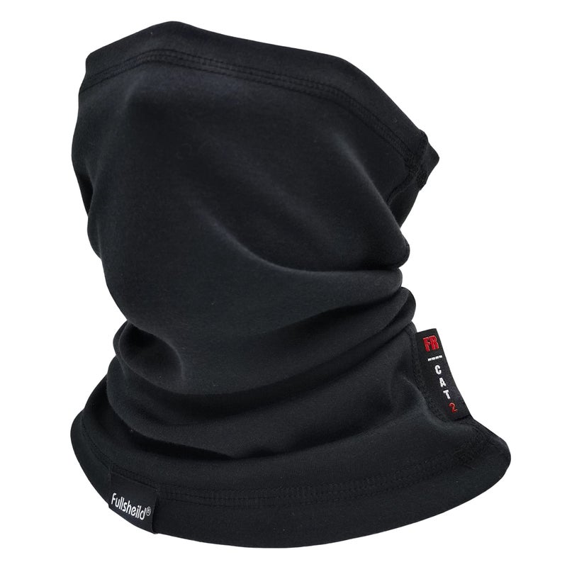 Fullsheild FR Face Mask 12CAL Flame Resistant Full Cover Neck Gaiter Snood for Tactical Motorcycling Welding Hunting Army Military Working Black One size - Image 1
