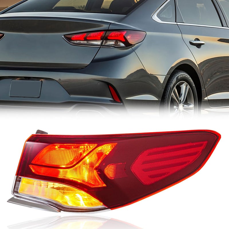 TODO 92402C2500 Tail Lights for Hyundai Sonata 2018-2019 - Passenger Right Side - Image 1