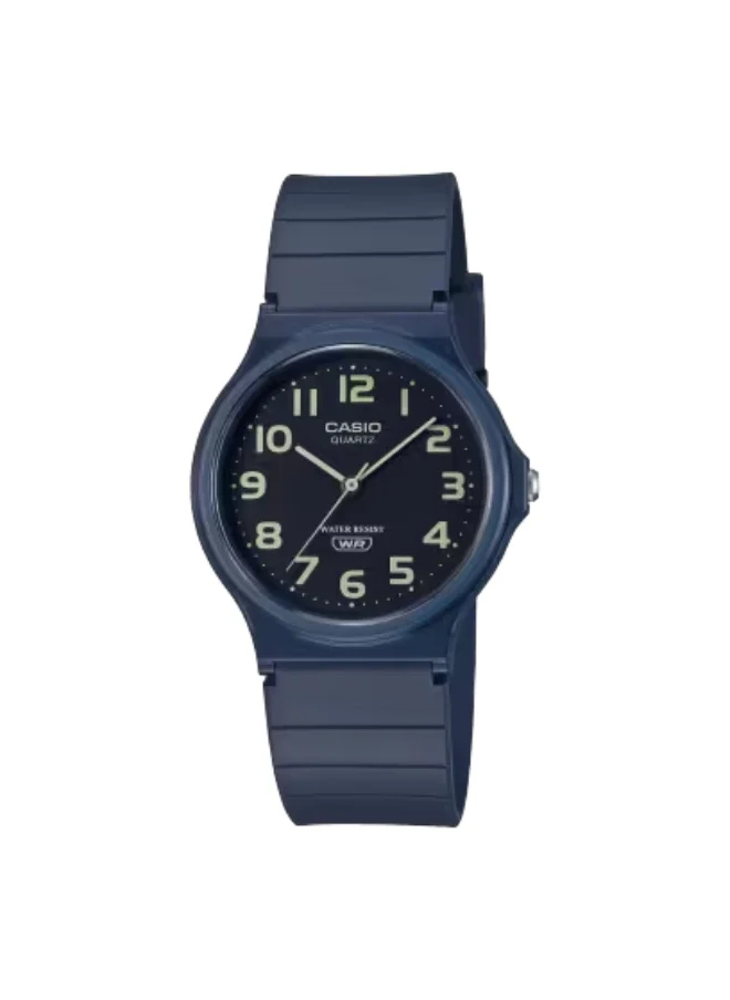 CASIO Unisex Resin Analog Watch MQ-24UC-2BDF - 34.9 mm