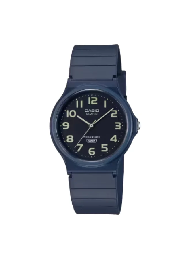 CASIO Unisex Resin Analog Watch MQ-24UC-2BDF - 34.9 mm