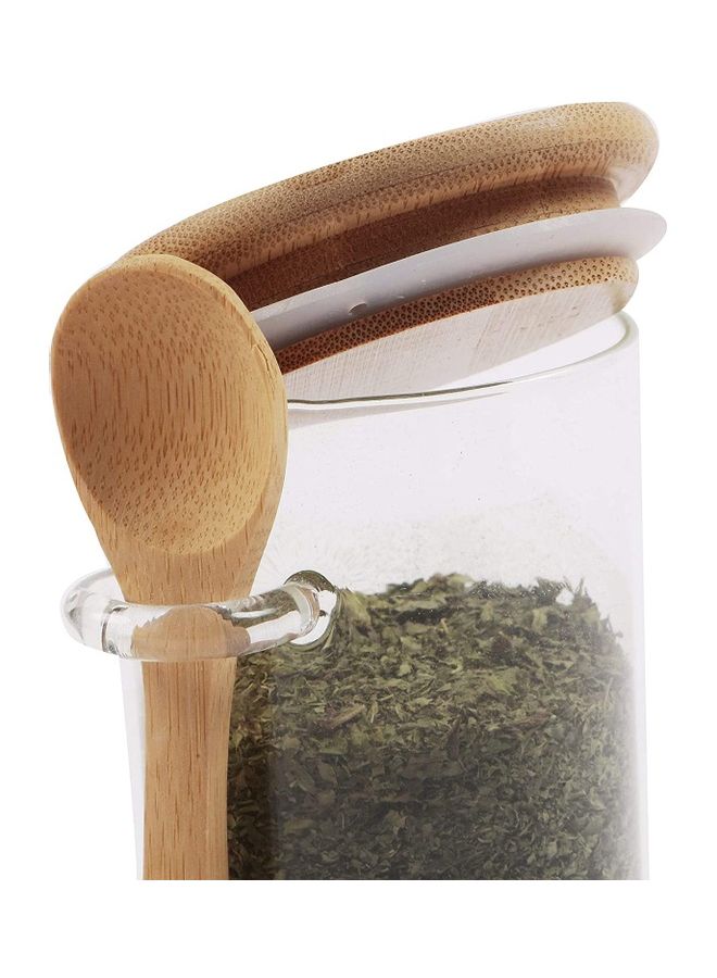 NIBEMINENT 3-Piece Airtight Glass Jar Set 12 x 6 (3-count)cm - Image 4