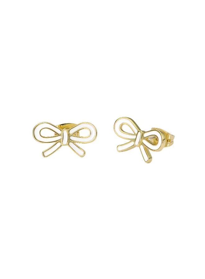 Ted Baker  BOWIE: Tie Bow Enamel Stud Earrings for Women | Best Price UAE