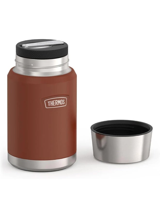 THERMOS ICON STAINLESS STEEL VACUUM INSULATED SADDLE JAR 710ML, IS3012SD, SOUP JAR, FOOD STORAGE CONTAINER, THERMAL FLASK FOR TRAVEL, FOOD JAR, LUNCH BOX - Image 4