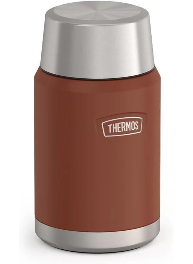 THERMOS ICON STAINLESS STEEL VACUUM INSULATED SADDLE JAR 710ML, IS3012SD, SOUP JAR, FOOD STORAGE CONTAINER, THERMAL FLASK FOR TRAVEL, FOOD JAR, LUNCH BOX - Image 2