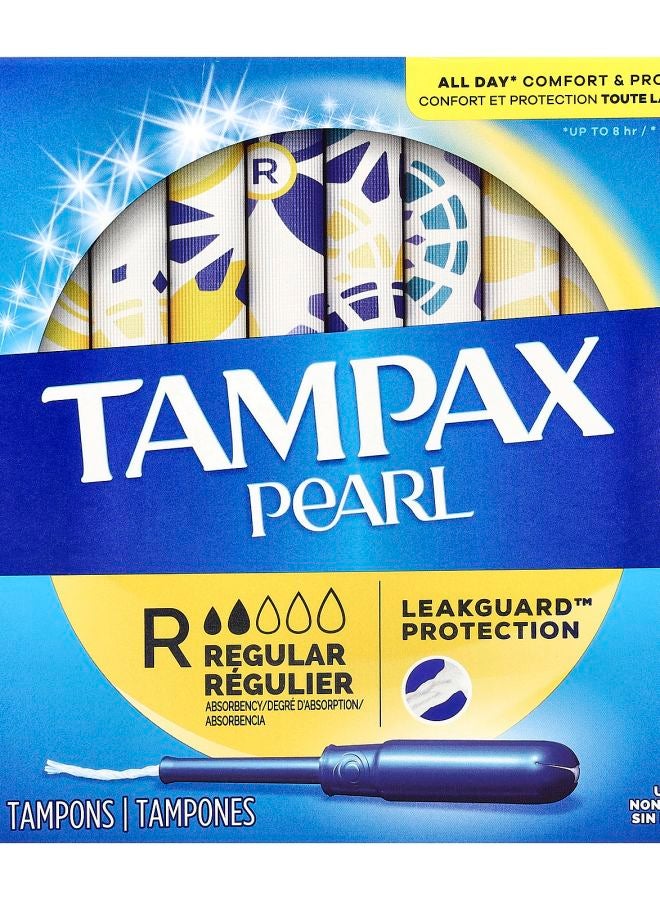 Pearl Regular Unscented 36 Tampons