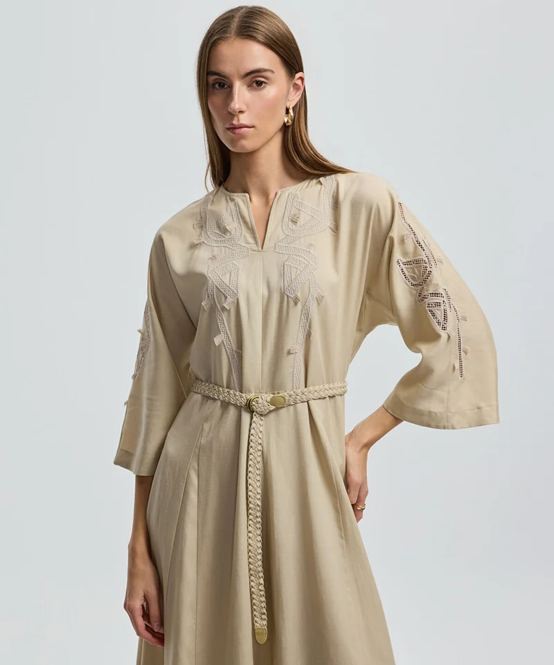 Ipekyol  Embroidered Dress for Women | Best Price UAE