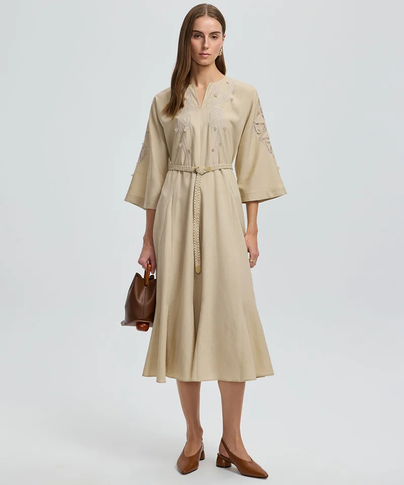 Embroidered Dress