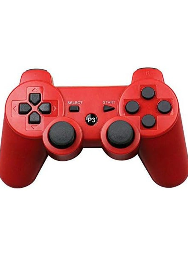 Wireless PlayStation 3 Controller with 5 pin Cable - Compatible with PS3 and PC RED - Image 1