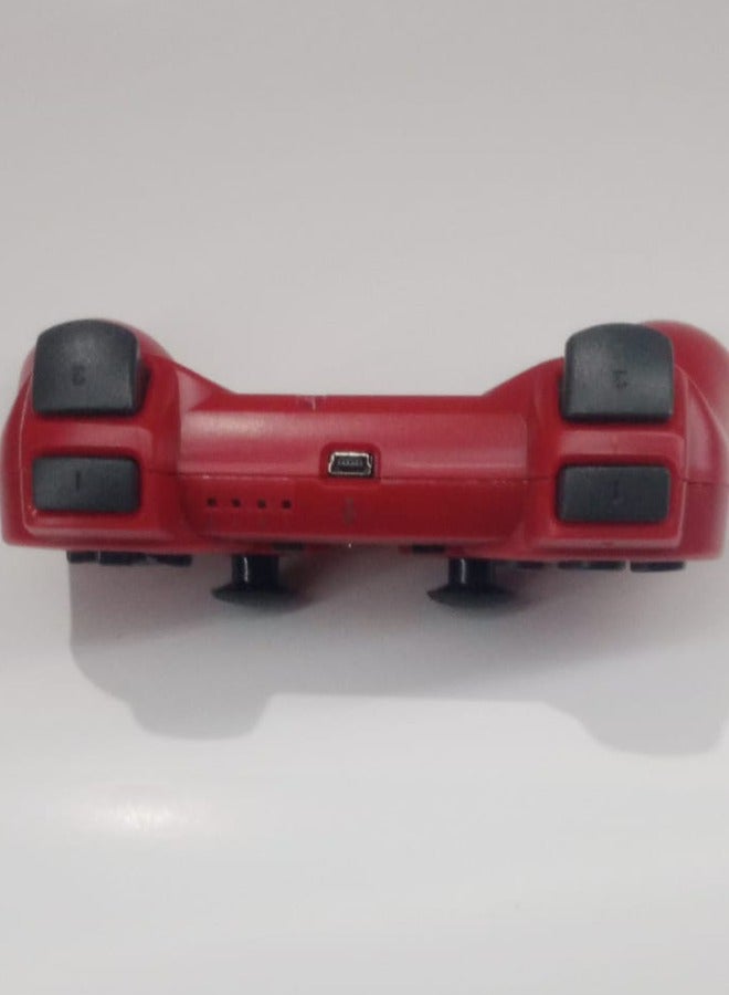 Wireless PlayStation 3 Controller with 5 pin Cable - Compatible with PS3 and PC RED - Image 2
