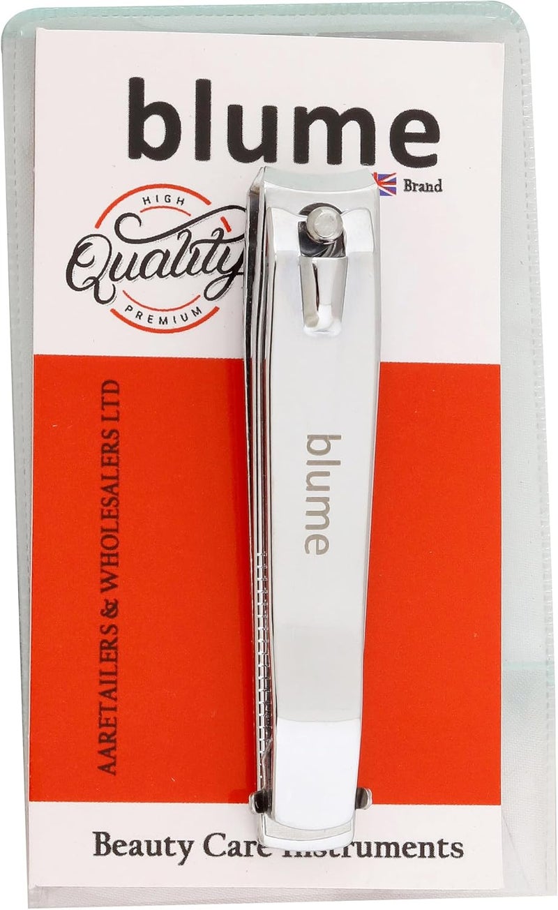 Blume Nail Clipper/Nipper/Cutter for Fingernail, Toenails and Thick Nails, Sharp and Durable Nail Clippers for Baby, Kids, Adults, Men, Women, Stainless Steel (Large) - Image 5