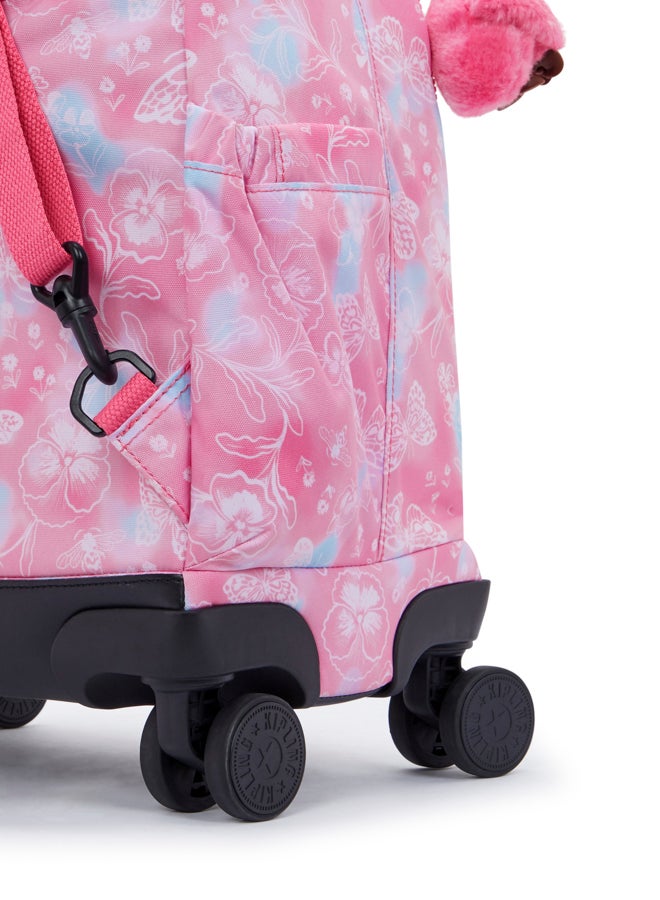 kipling Large wheeled backpack (with laptop protection) Female Garden Clouds New Zea  - Image 5